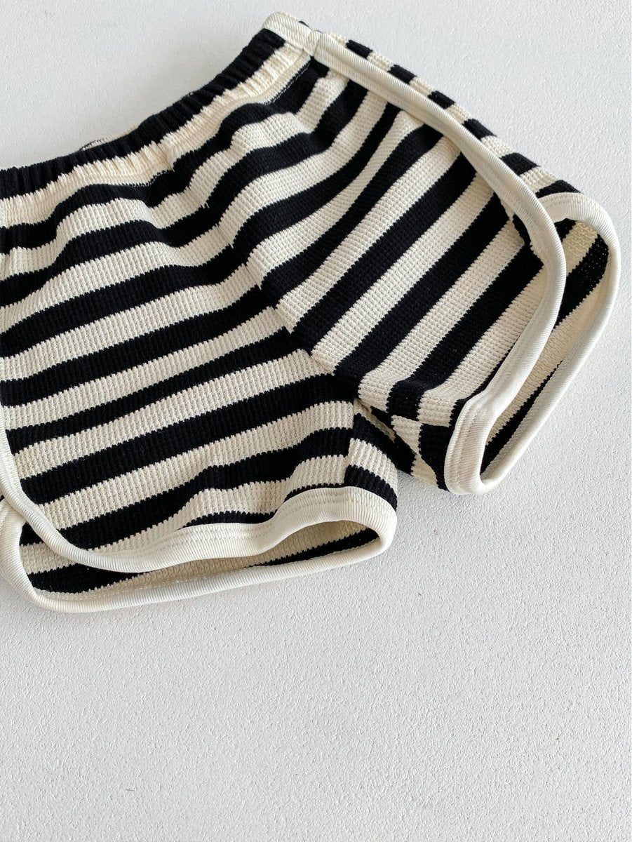 The Bear Beach Stripe Shorts & T-Shirt - Outfit Sets