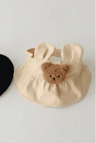 The Bear Visor Hat For Little Heads - Visor Yellow - Hats