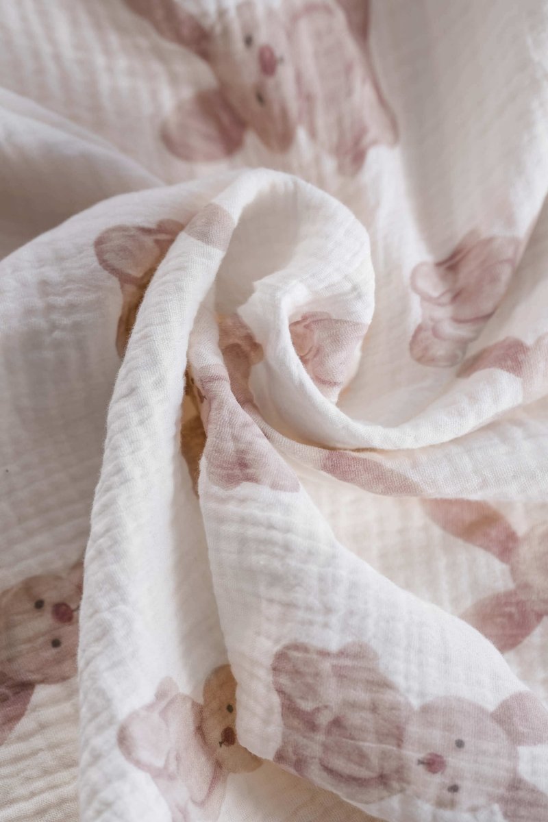 The Bunny Muslin Blanket Swaddle - Blankets
