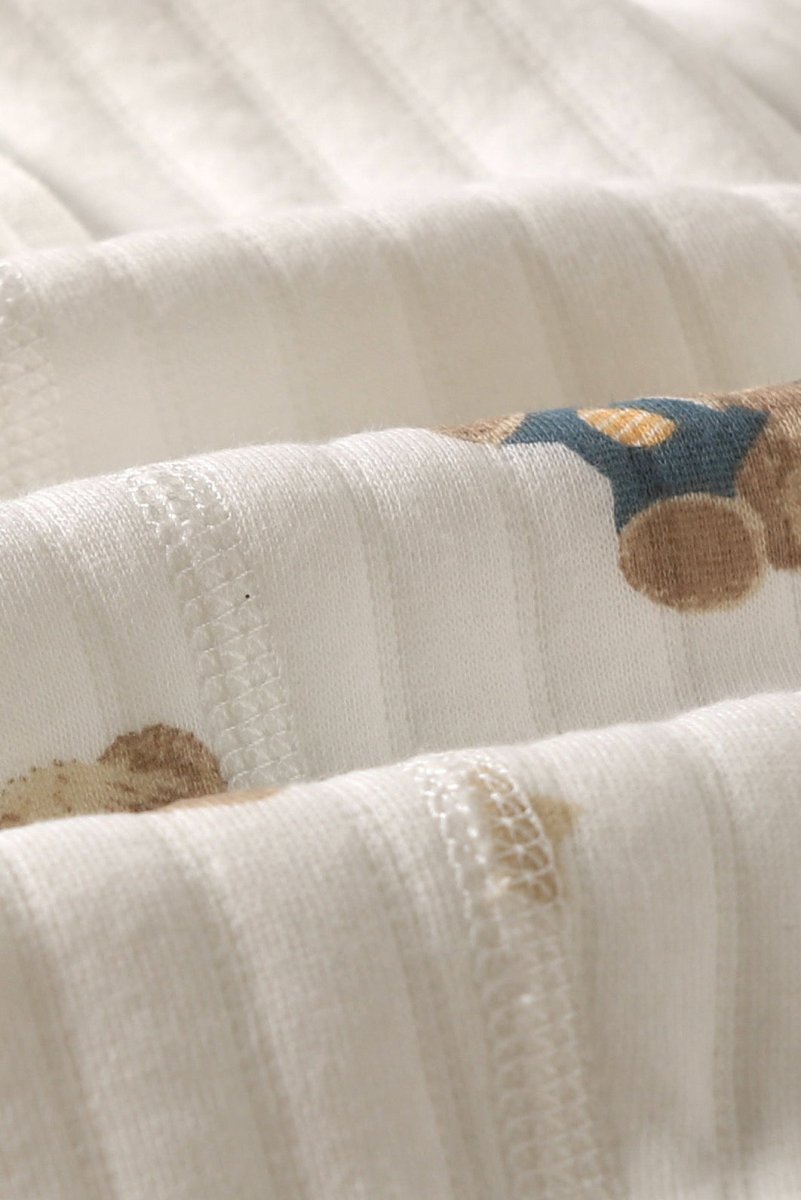 The Charming Bear Boucle Wrap Baby Grow Romper - Rompers
