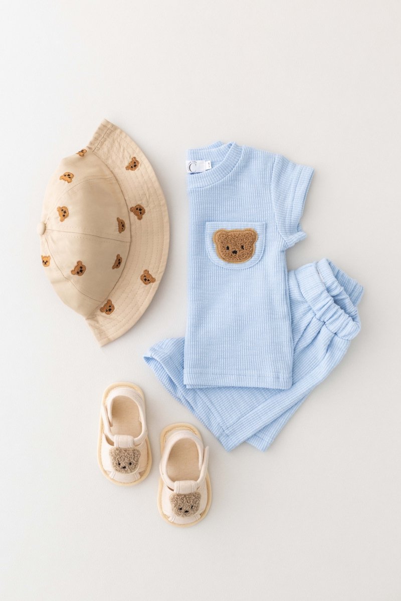 The Coloured Bear 2 Piece T-Shirt & Shorts Set - Outfit Sets