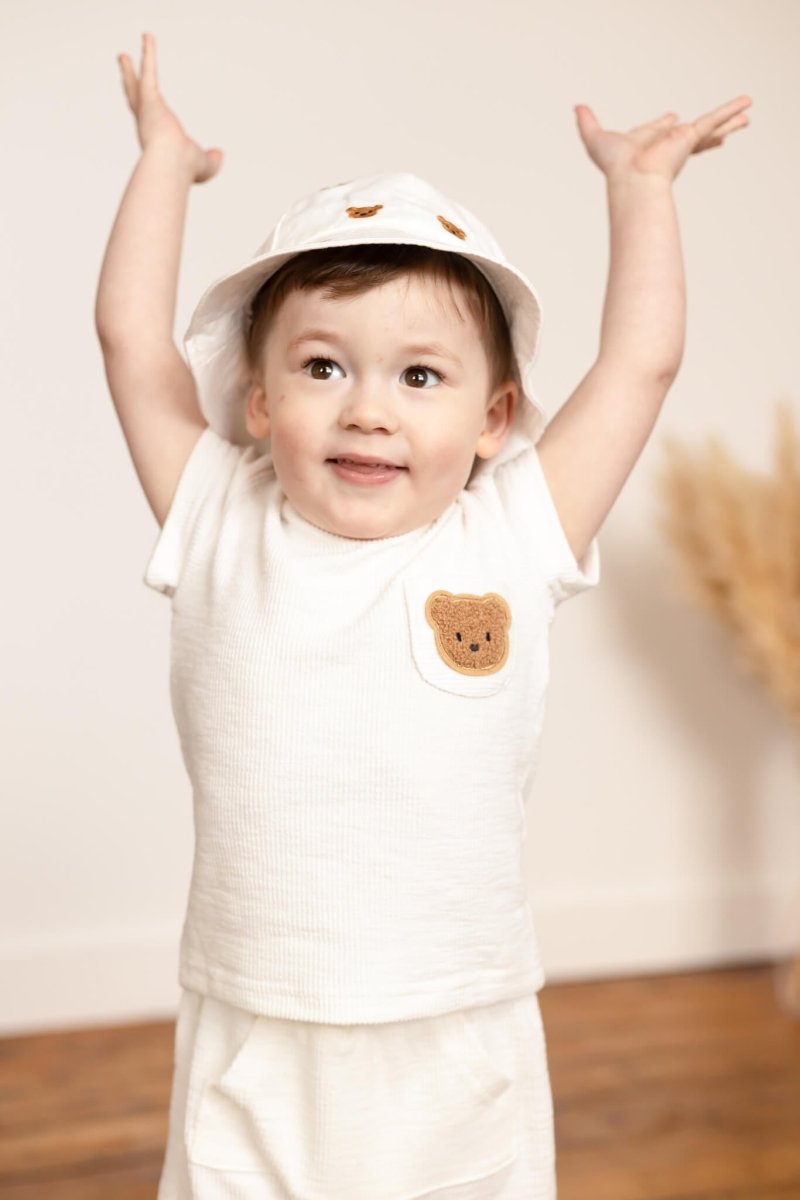 The Coloured Bear 2 Piece T-Shirt & Shorts Set - Outfit Sets