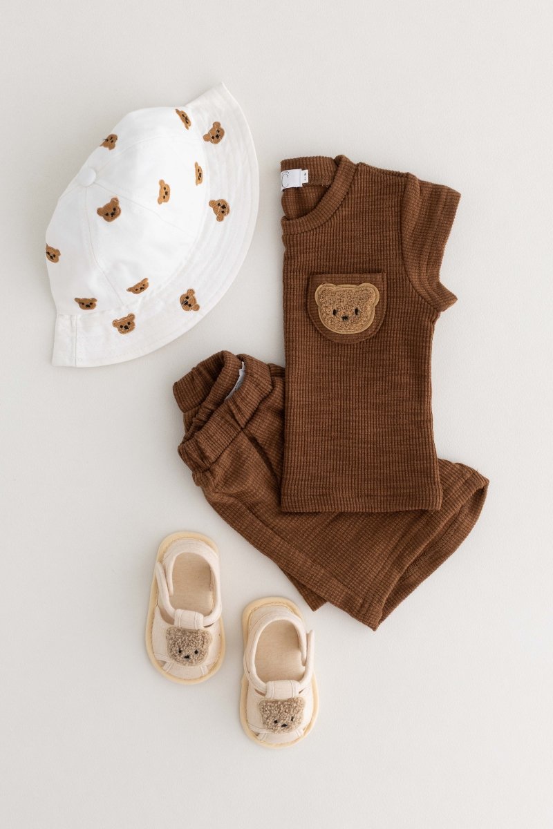 The Coloured Bear 2 Piece T-Shirt & Shorts Set - Outfit Sets