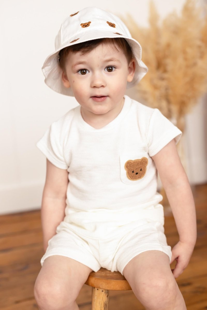 The Coloured Bear 2 Piece T-Shirt & Shorts Set - Outfit Sets