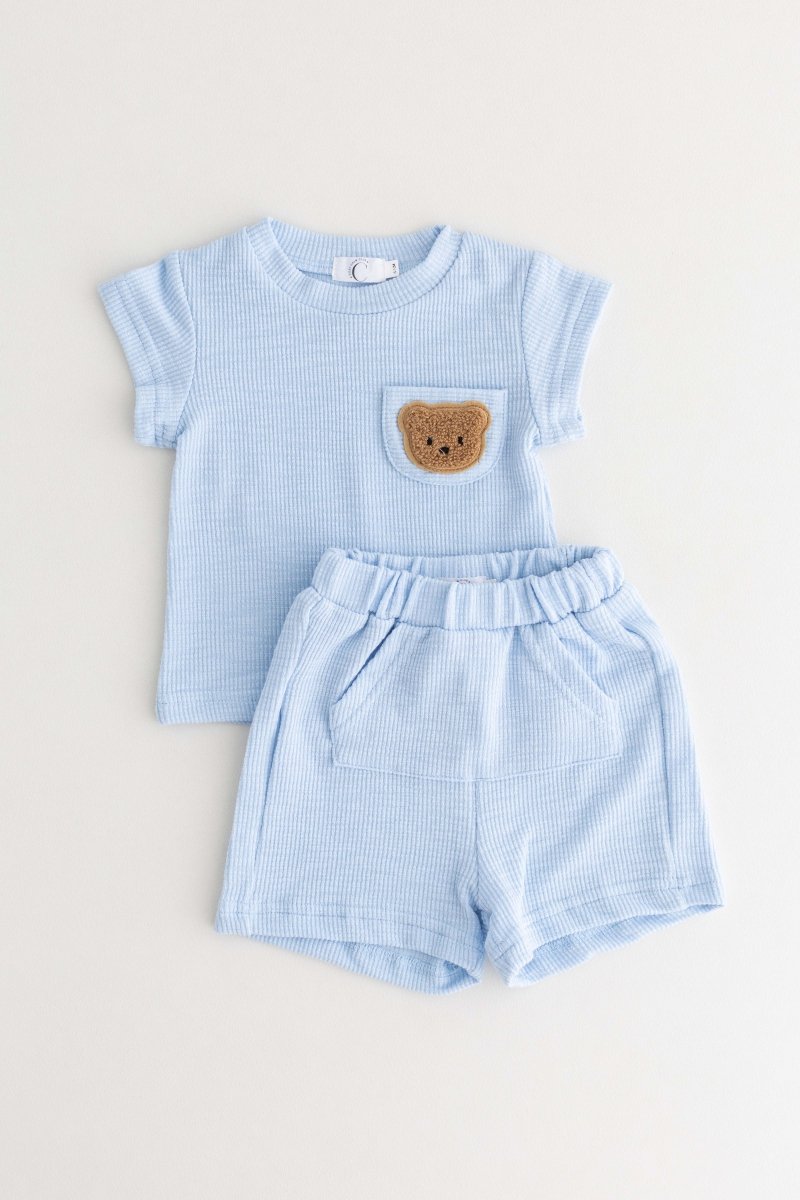 The Coloured Bear 2 Piece T-Shirt & Shorts Set - Outfit Sets