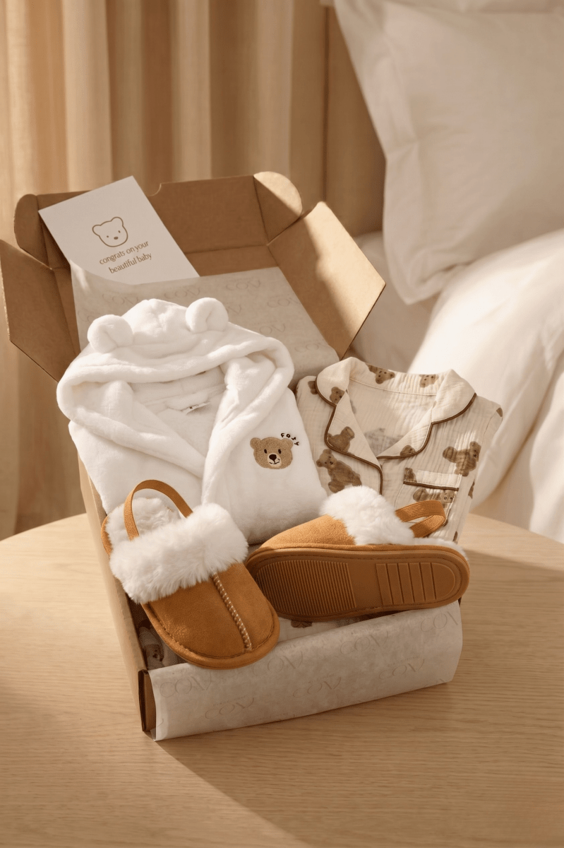 The Cozy Bath & Bedtime Bear Personalised Gift Box - Gift Sets