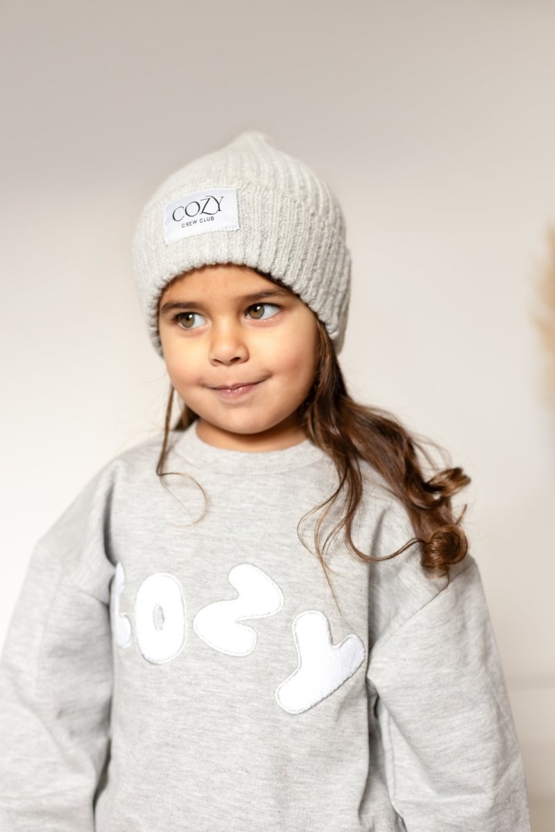 The COZY Little Lounger Tracksuit Marl Grey - Tracksuits