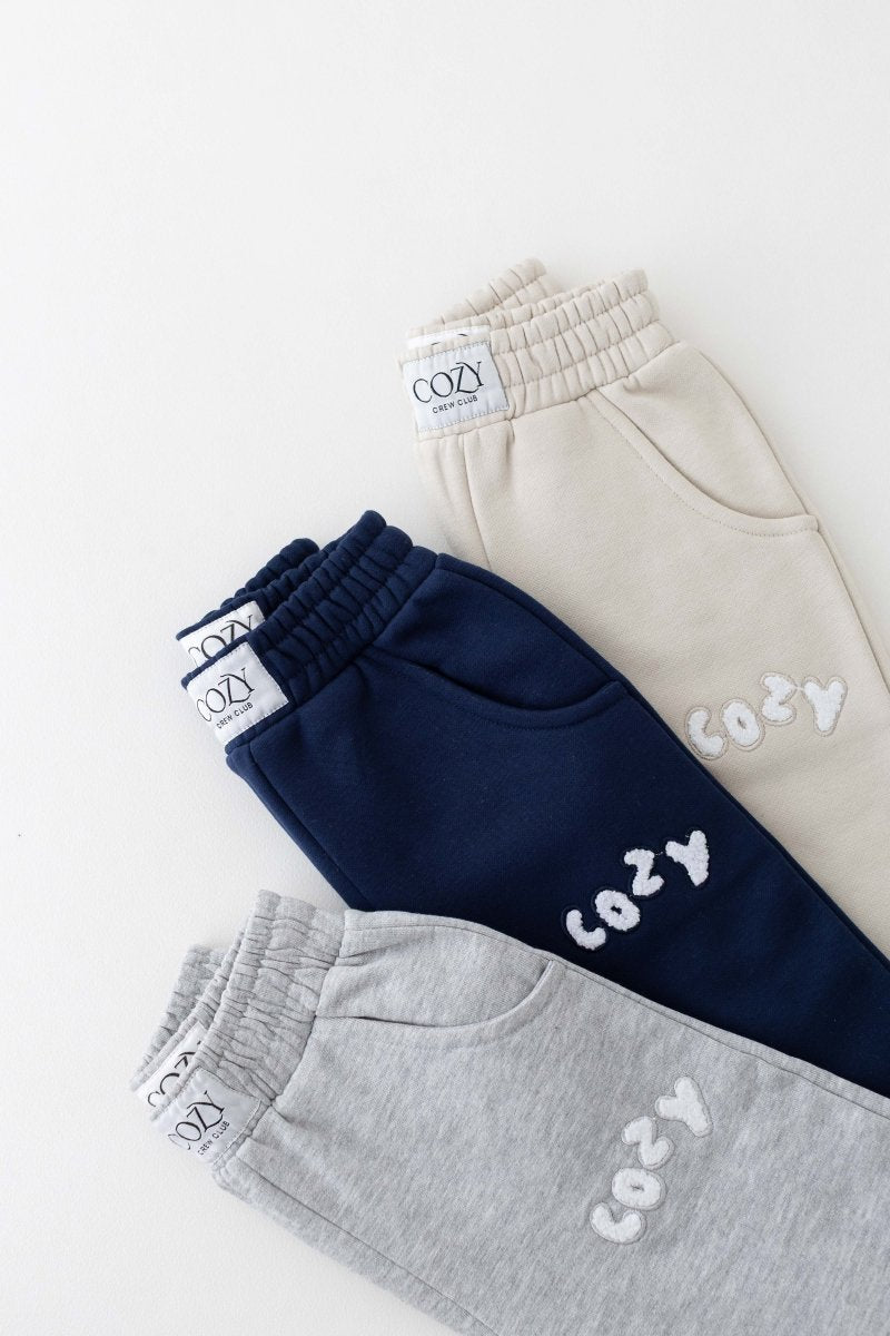 The COZY Little Lounger Tracksuit Marl Grey - Tracksuits