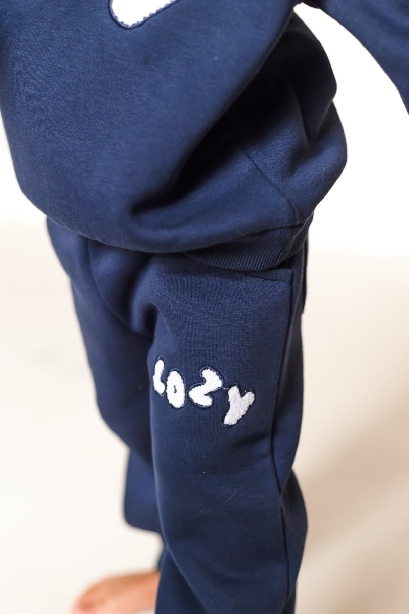 The COZY Little Lounger Tracksuit Navy - Tracksuits