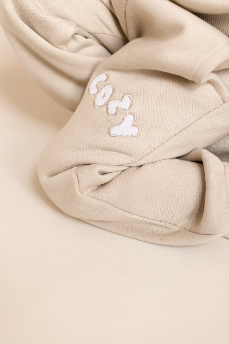 The COZY Little Lounger Tracksuit Stone - Tracksuits