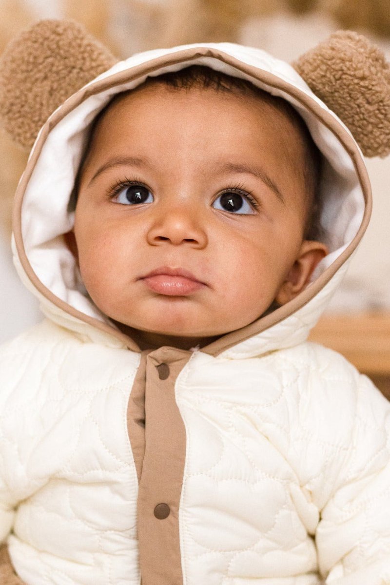 The Friendly Bear Puffer Suit Winter - Pramsuits