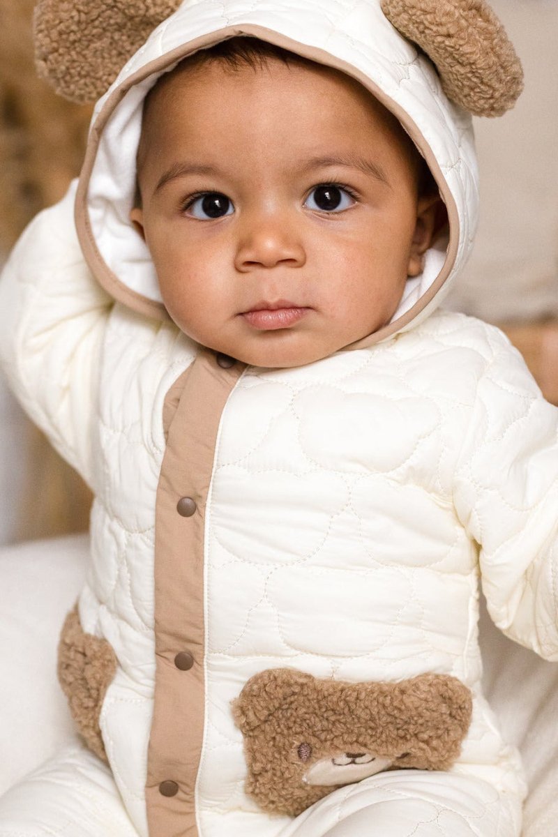 The Friendly Bear Puffer Suit Winter - Pramsuits
