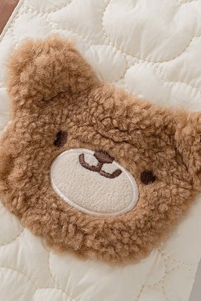 The Friendly Bear Puffer Suit Winter - Pramsuits