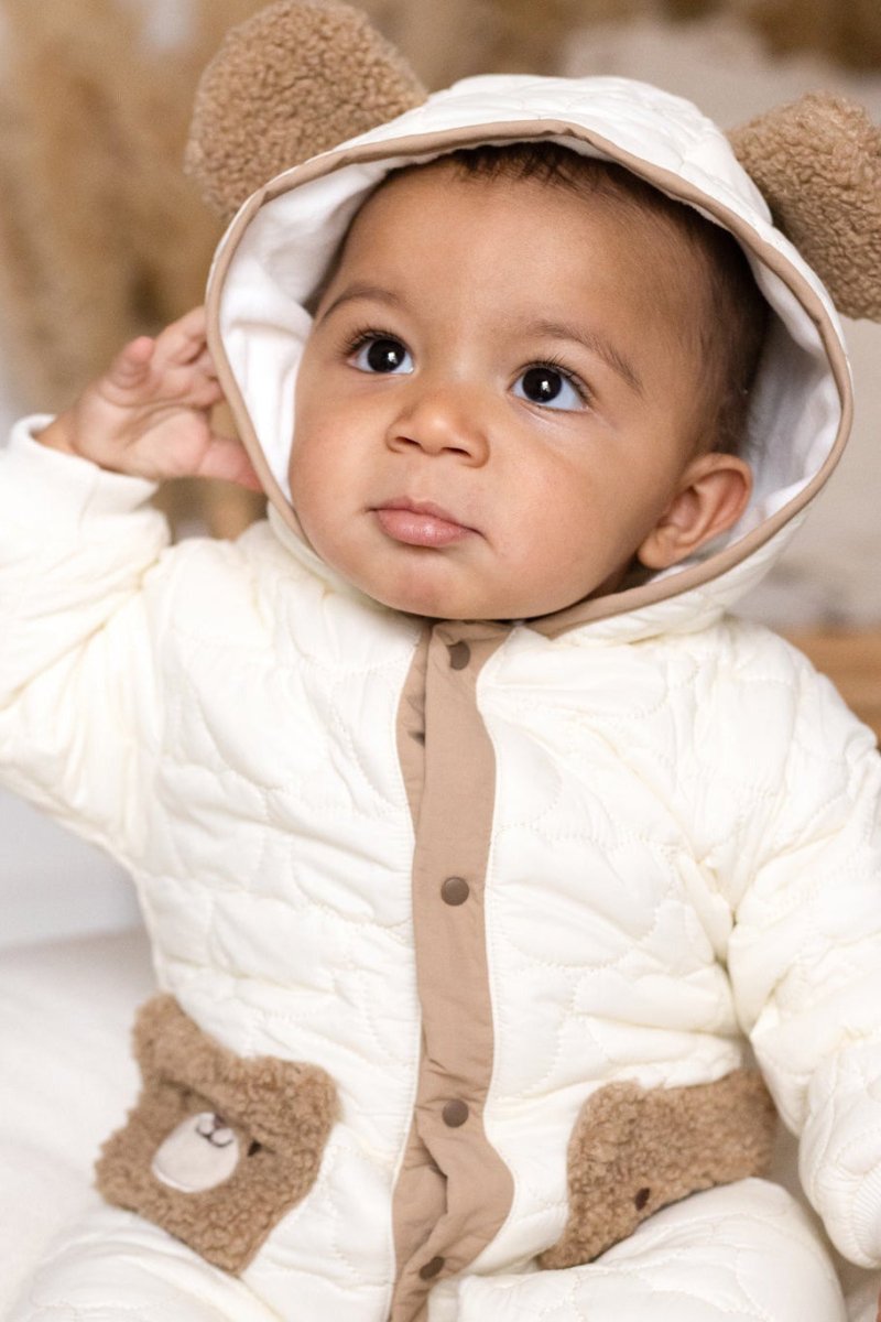 The Friendly Bear Puffer Suit Winter - Pramsuits