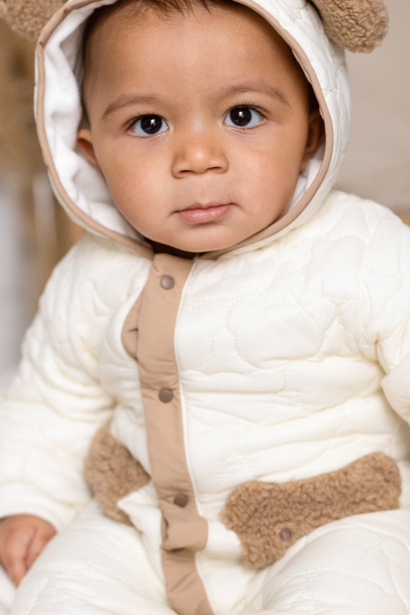 The Friendly Bear Puffer Suit Winter - Pramsuits