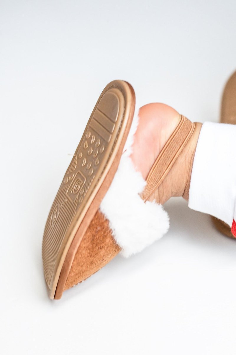 The Fur Slippers Beige Brown or Pink - Slippers