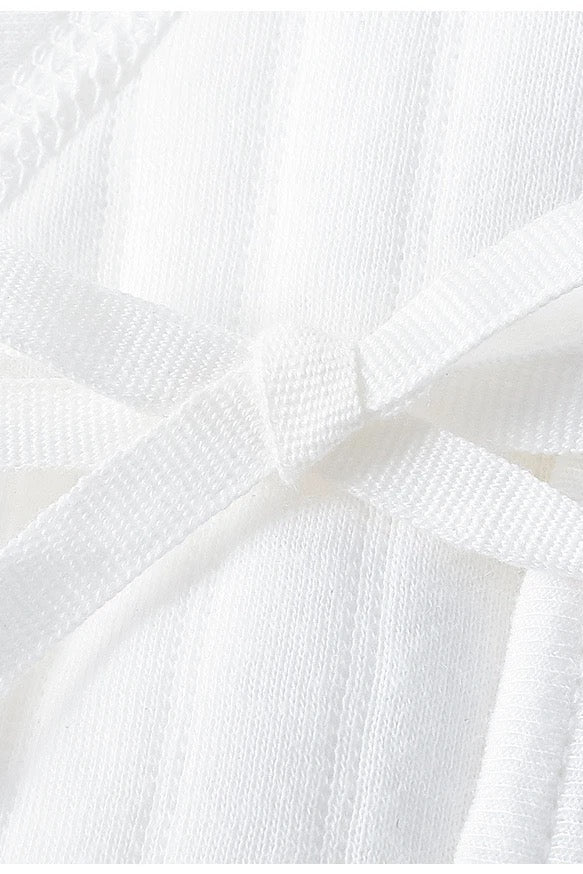 The Teddy Bear Boucle Wrap Baby Grow Romper - Rompers