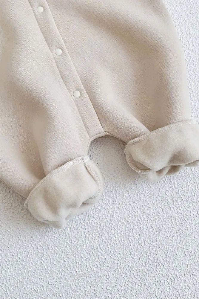 The Ultimate Bear Knitted Hooded Playsuit - Rompers