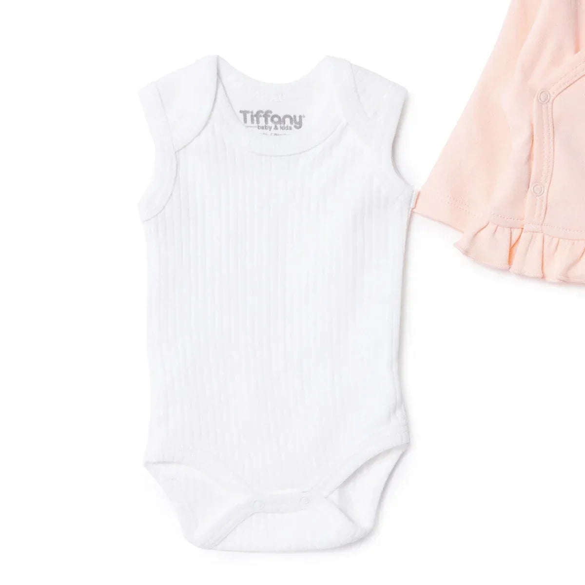Tiffany 100% Cotton Tiny Baby Set - Ecru - Ecru / Premature - Premature & Tiny Baby Wear
