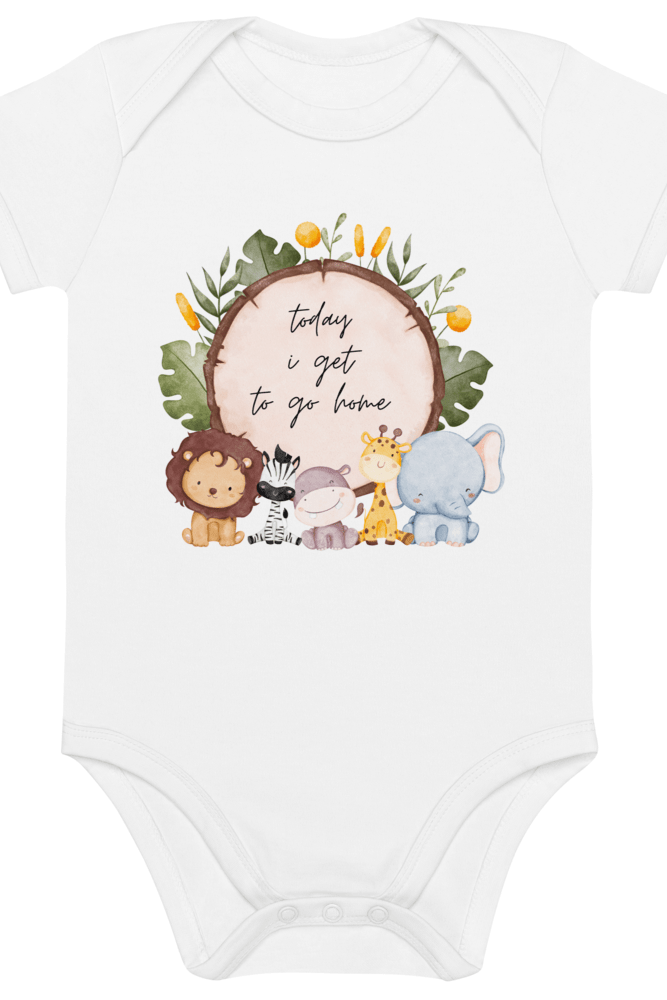 Today I Get To Go Home Safari (Bodysuit) - Bodysuits
