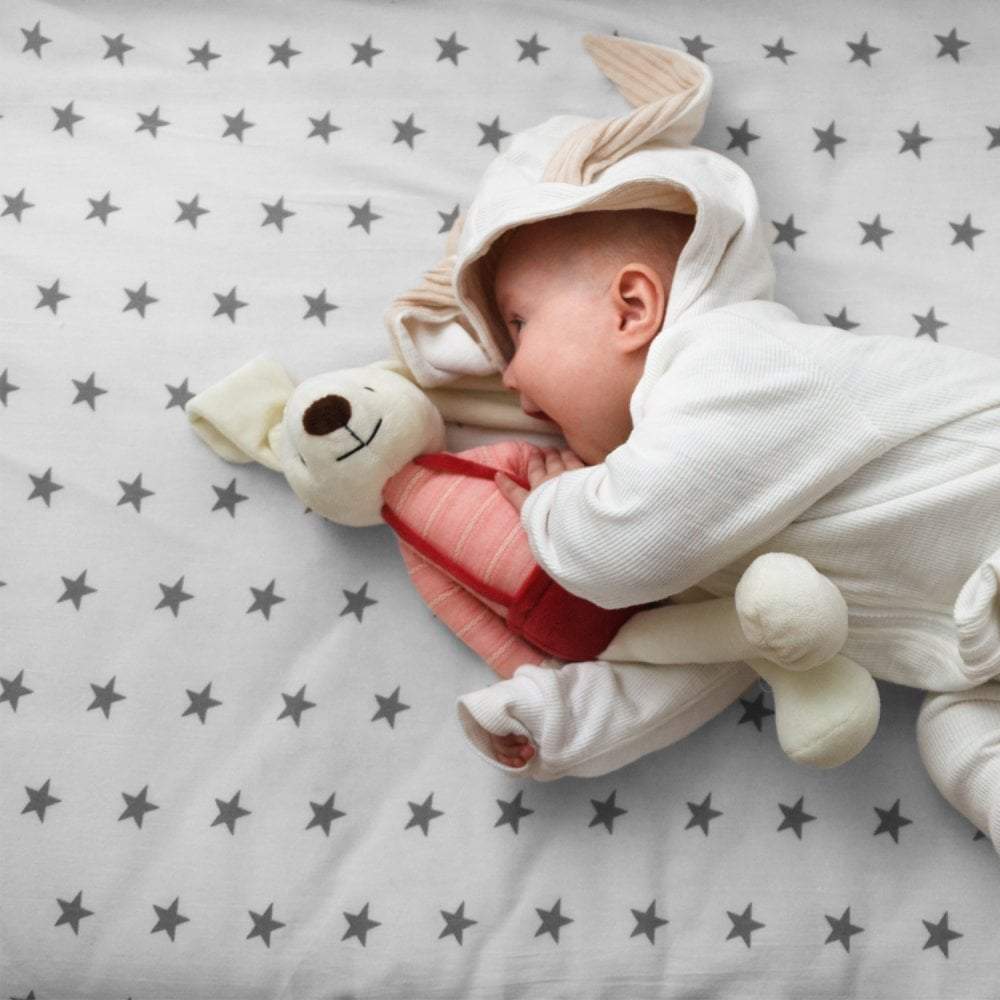 Toddler / Junior Fitted Sheet 100% Cotton 140x70cm - Pack Of 2