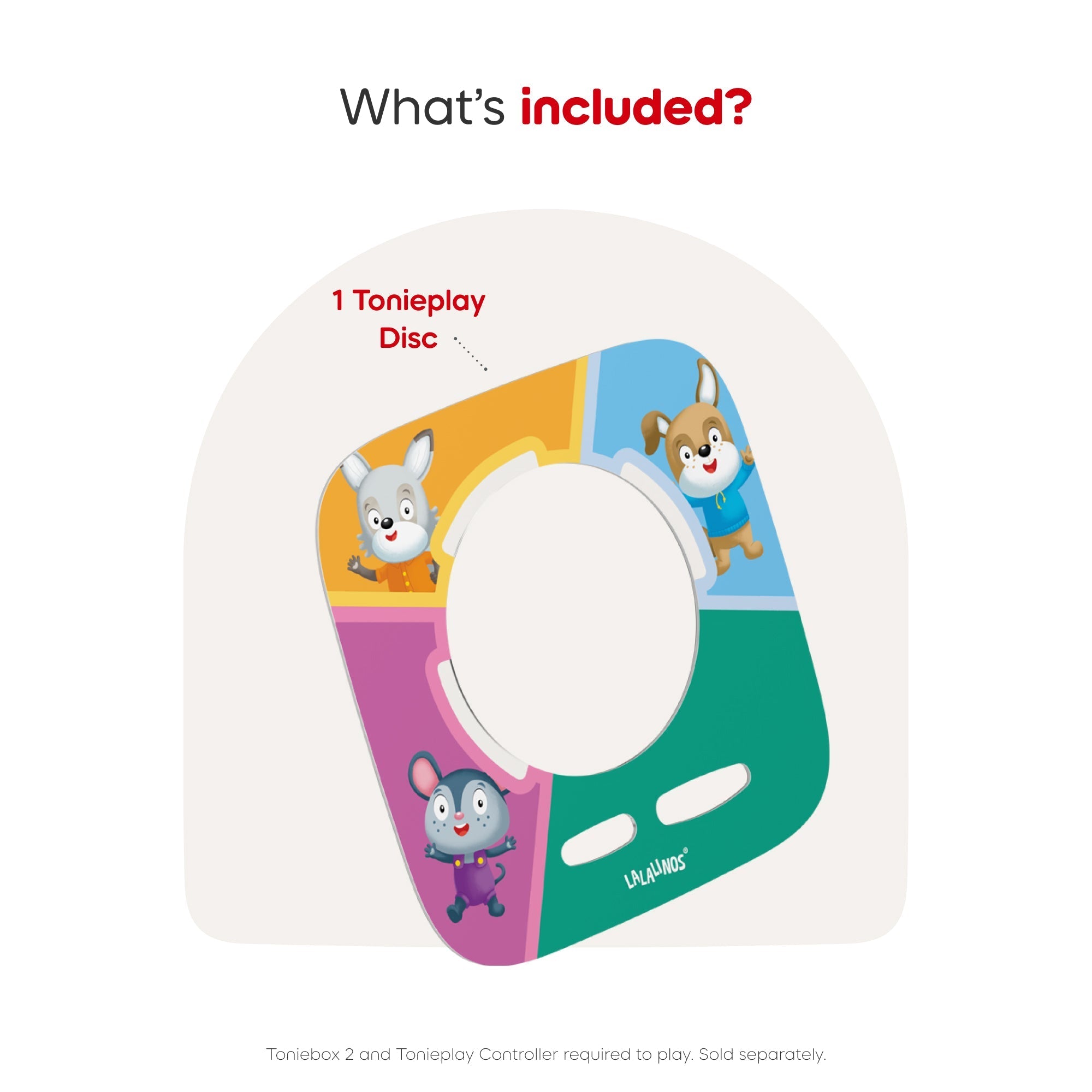 Tonies Tonieplay - Lalalinos: Your Day in Bumbaloo! - Musical Toy