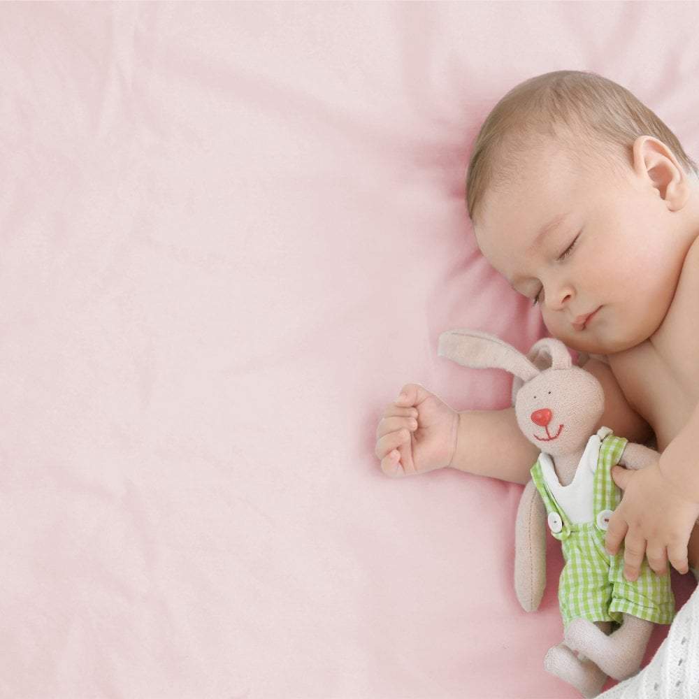 Travel Cot Fitted Sheet 100% Cotton 95x65cm