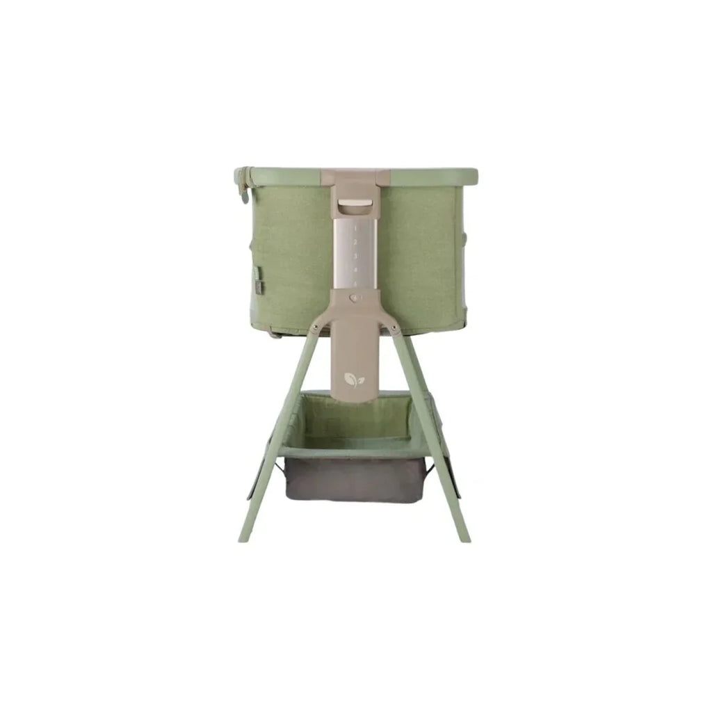 Tutti Bambini CoZee Zen Bedside Crib - Eucalyptus - Eucalyptus - Baby Bedside Cribs