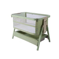 Tutti Bambini CoZee Zen Bedside Crib - Eucalyptus - Eucalyptus - Baby Bedside Cribs
