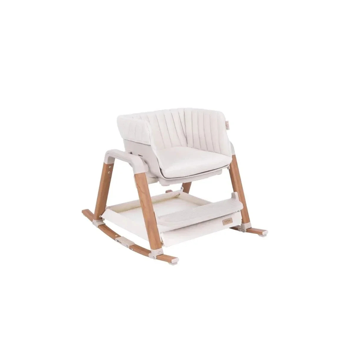 Tutti Bambini Nova Evolutionary Highchair - Scandinavian Walnut/Ecru - Scandinavian Walnut/Ecru - Highchairs