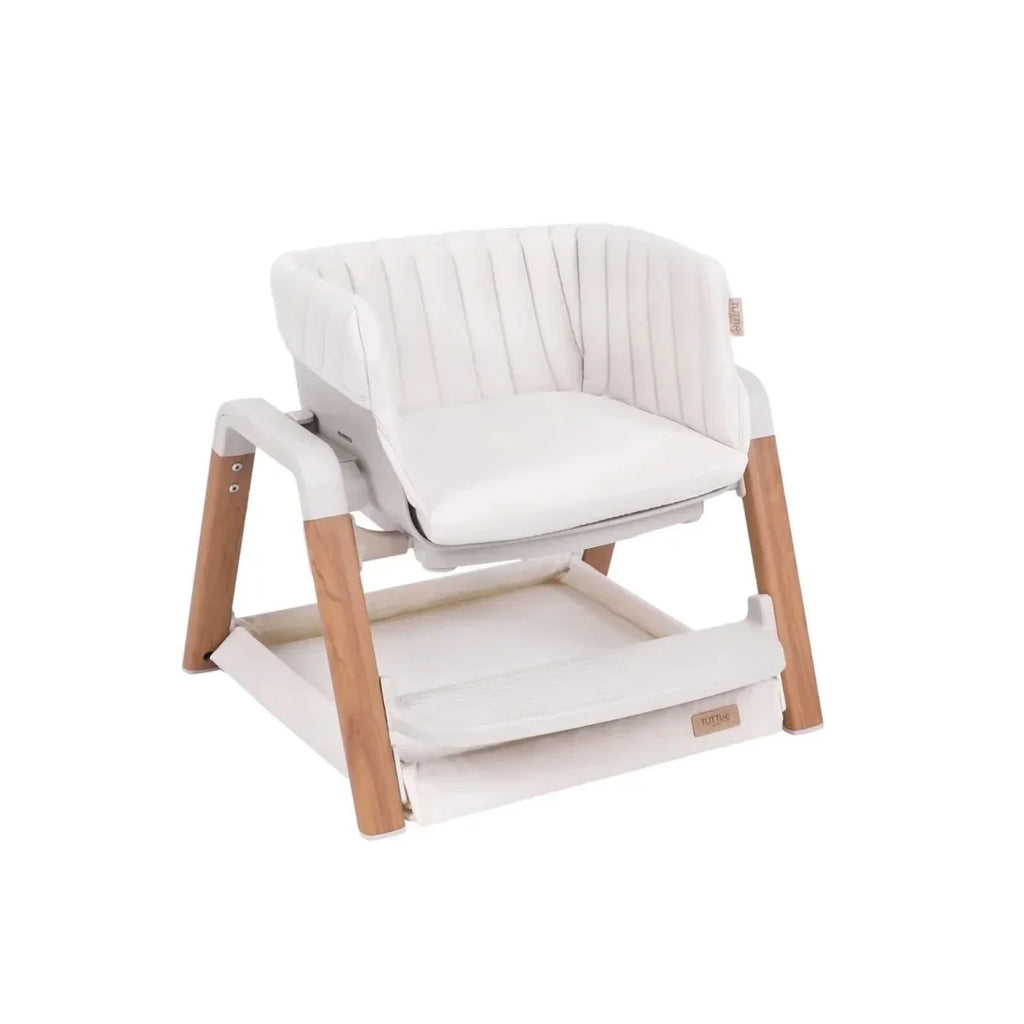 Tutti Bambini Nova Evolutionary Highchair - Scandinavian Walnut/Ecru - Scandinavian Walnut/Ecru - Highchairs