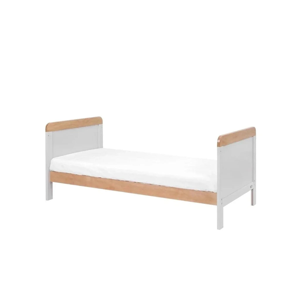 Tutti Bambini Rio 3 Piece Room Set with Pocket Sprung Mattress - Dove Grey/Honey Oak - Dove Grey/Honey Oak - 3 Piece