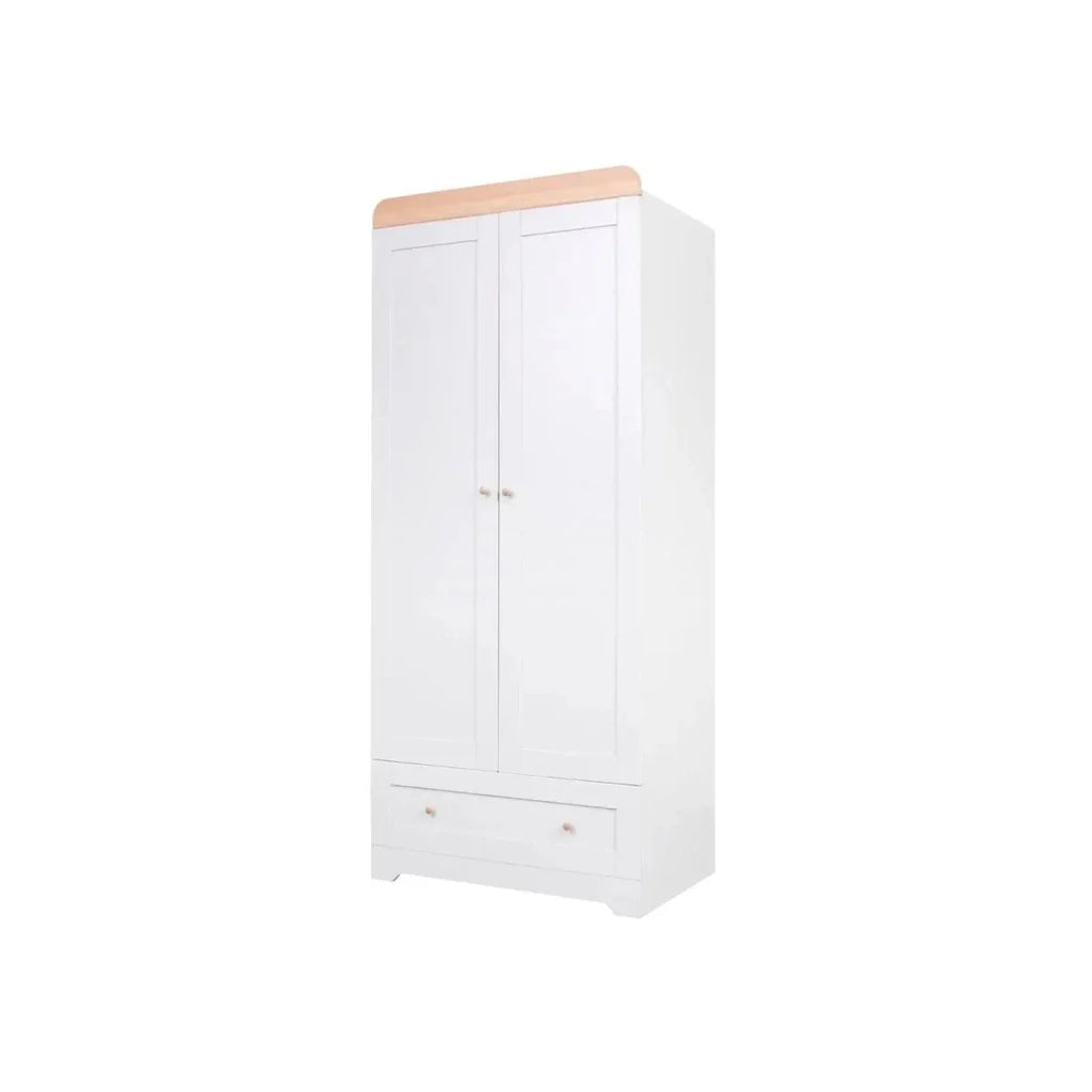 Tutti Bambini Rio 3 Piece Room Set with Pocket Sprung Mattress - Dove Grey/Honey Oak - Dove Grey/Honey Oak - 3 Piece
