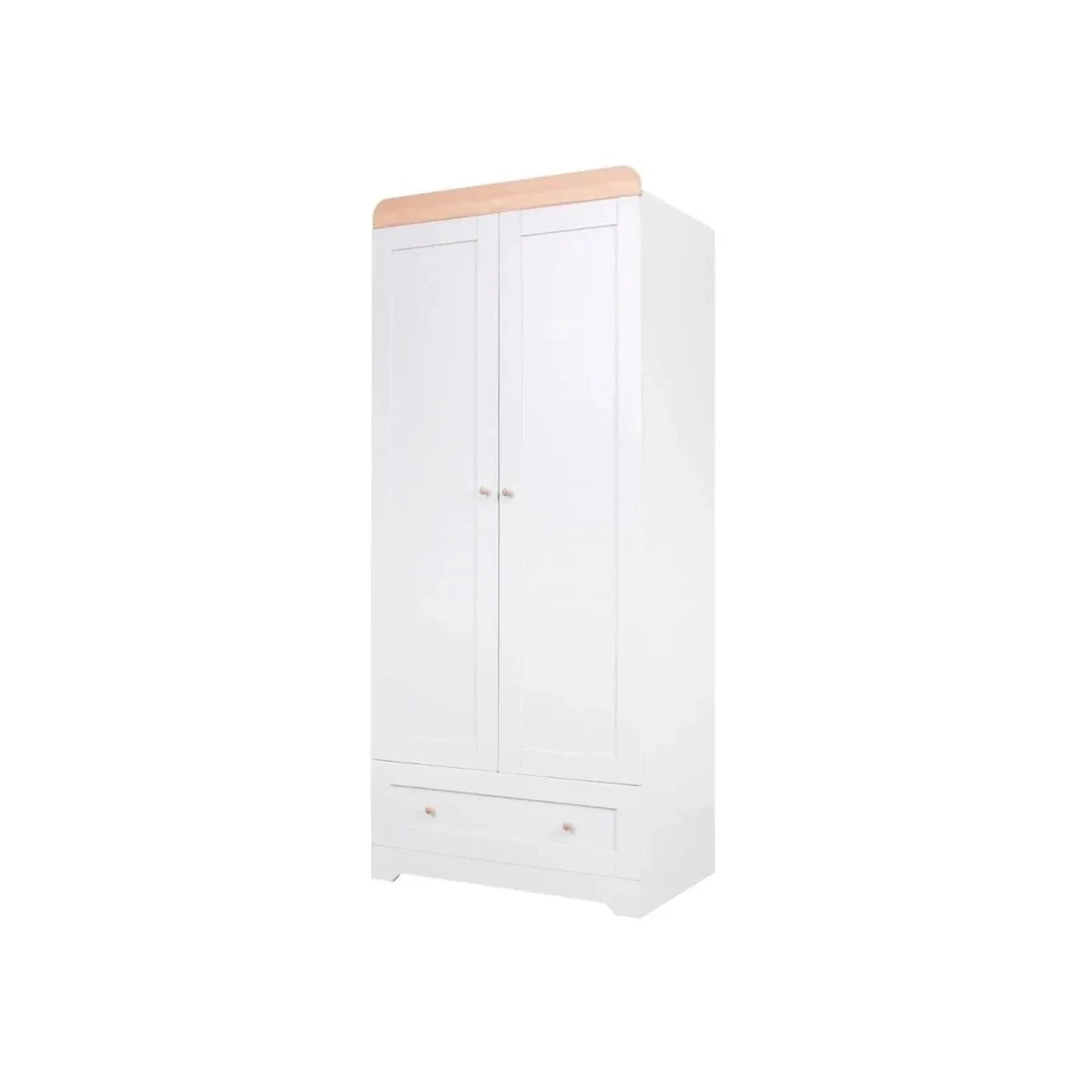 Tutti Bambini Rio 3 Piece Room Set with Pocket Sprung Mattress - Dove Grey/Honey Oak - Dove Grey/Honey Oak - 3 Piece