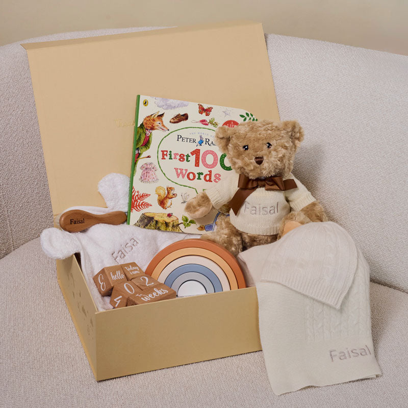 Ultimate Luxury Cashmere Gift Set - Ivory - Ivory - Baby