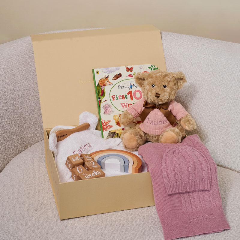Ultimate Luxury Cashmere Gift Set - Rosewood - Rosewood - Baby