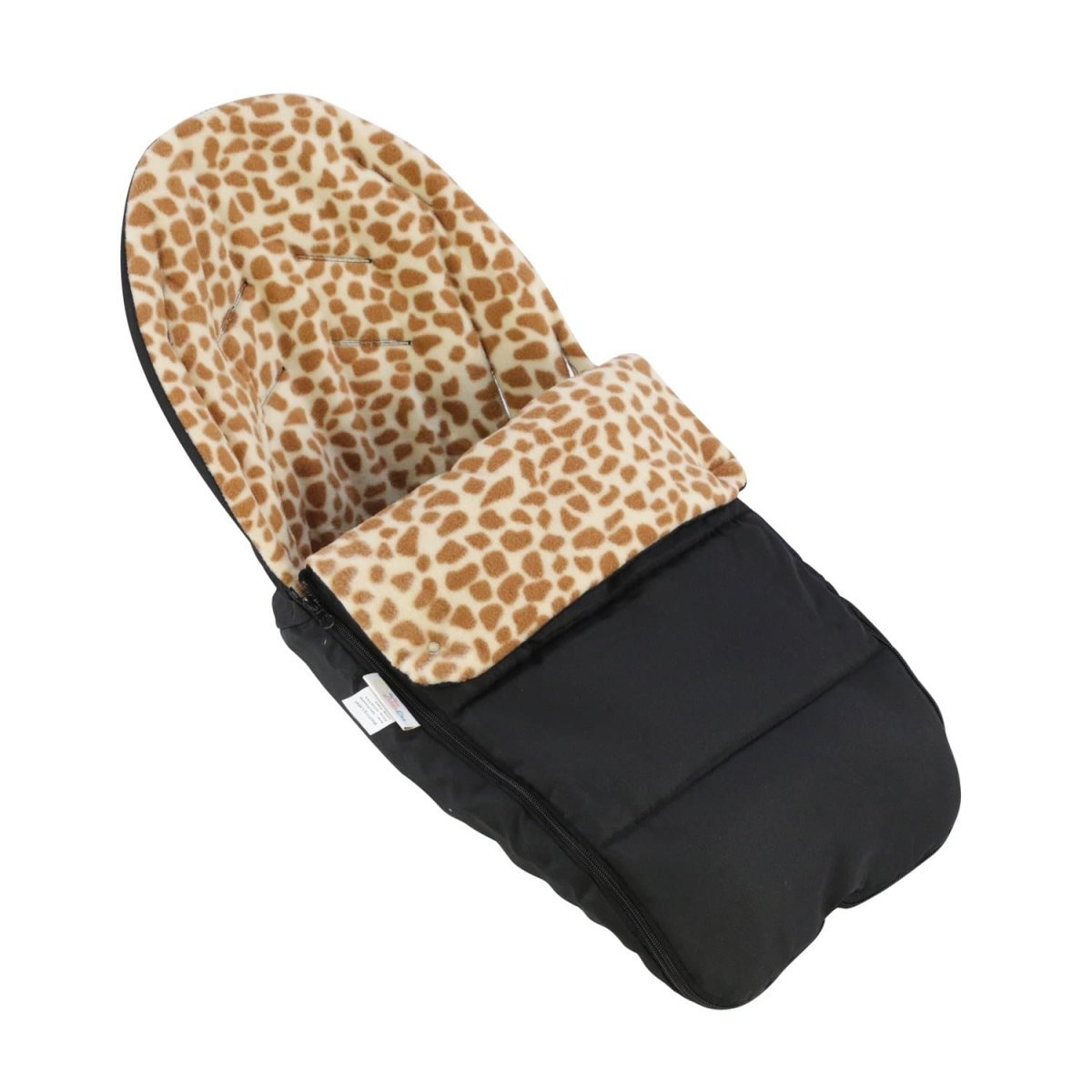 Universal Animal Print Car Seat Footmuff / Cosy Toes - Fits All 3 And 5 Point Harnesses - Fits All Models - Animal
