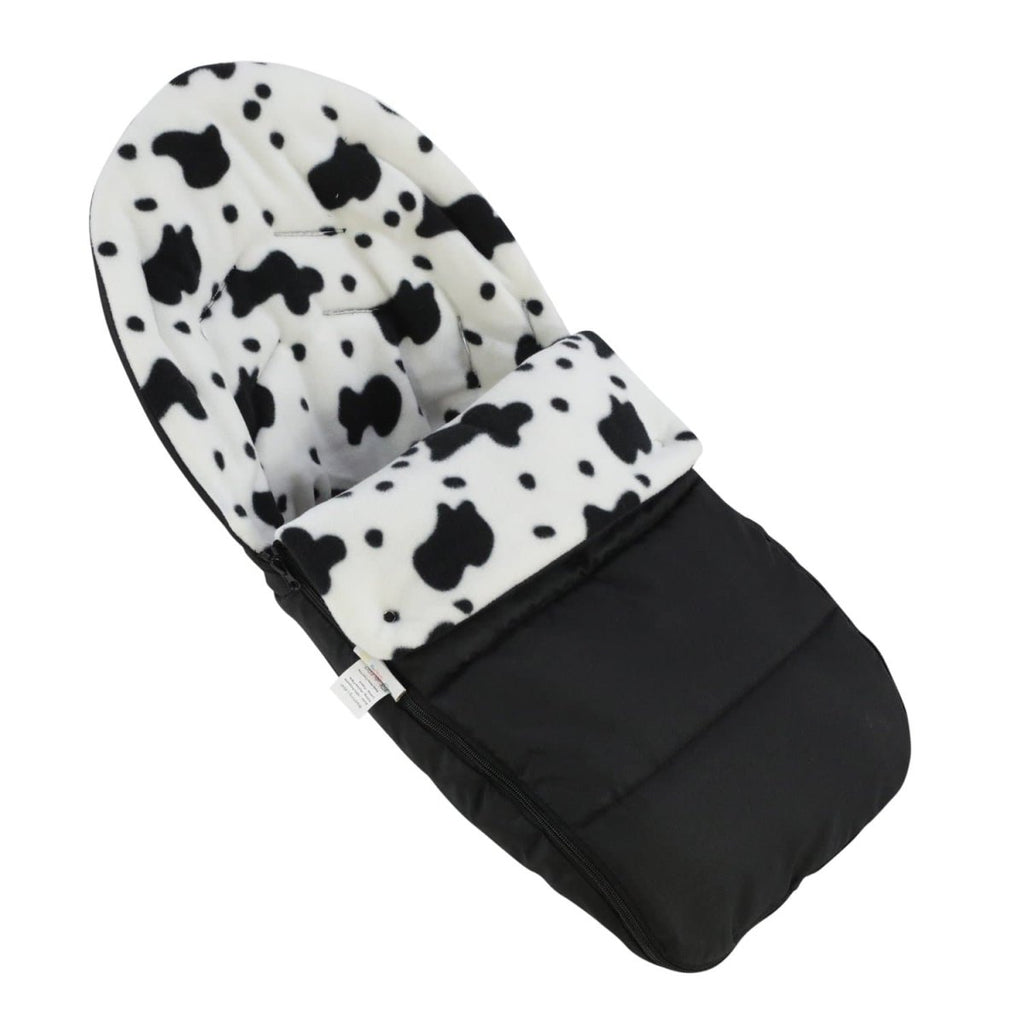 Universal Animal Print Car Seat Footmuff / Cosy Toes - Fits All 3 And 5 Point Harnesses - Fits All Models - Animal