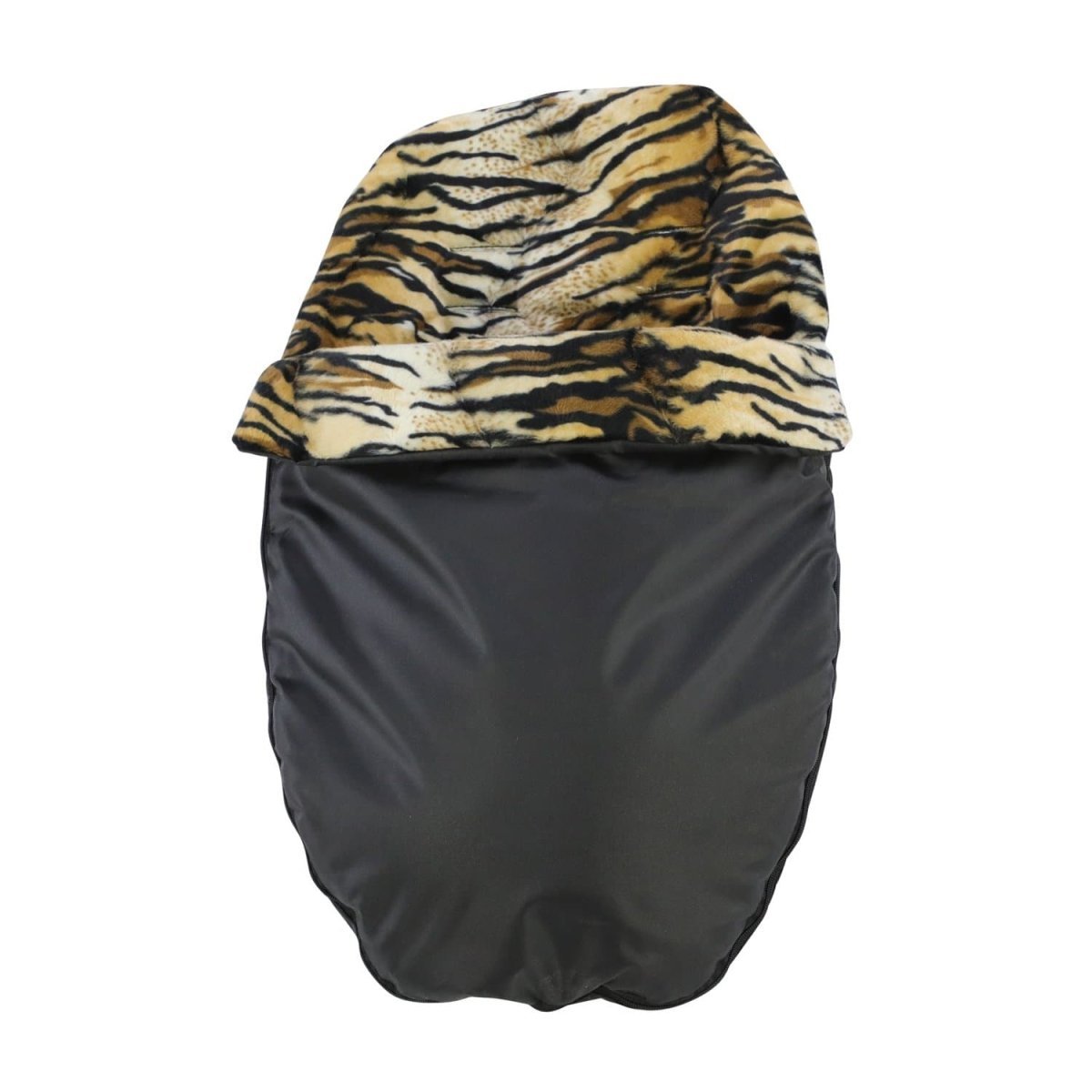 Universal Animal Print Car Seat Footmuff / Cosy Toes - Fits All 3 And 5 Point Harnesses - Fits All Models - Tiger