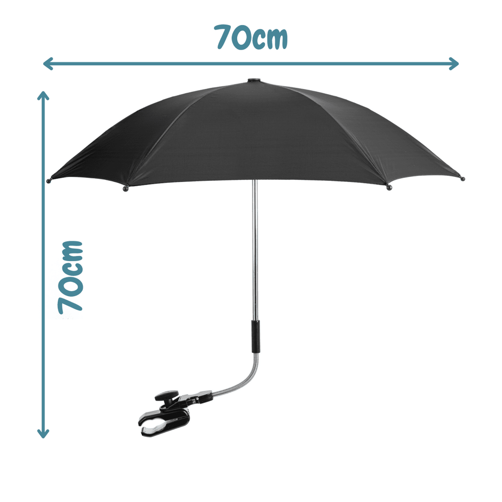 Universal Baby Parasol / Umbrella - Fits All Pushchairs / Prams / Strollers And Buggies - Fits All Models - Parasol