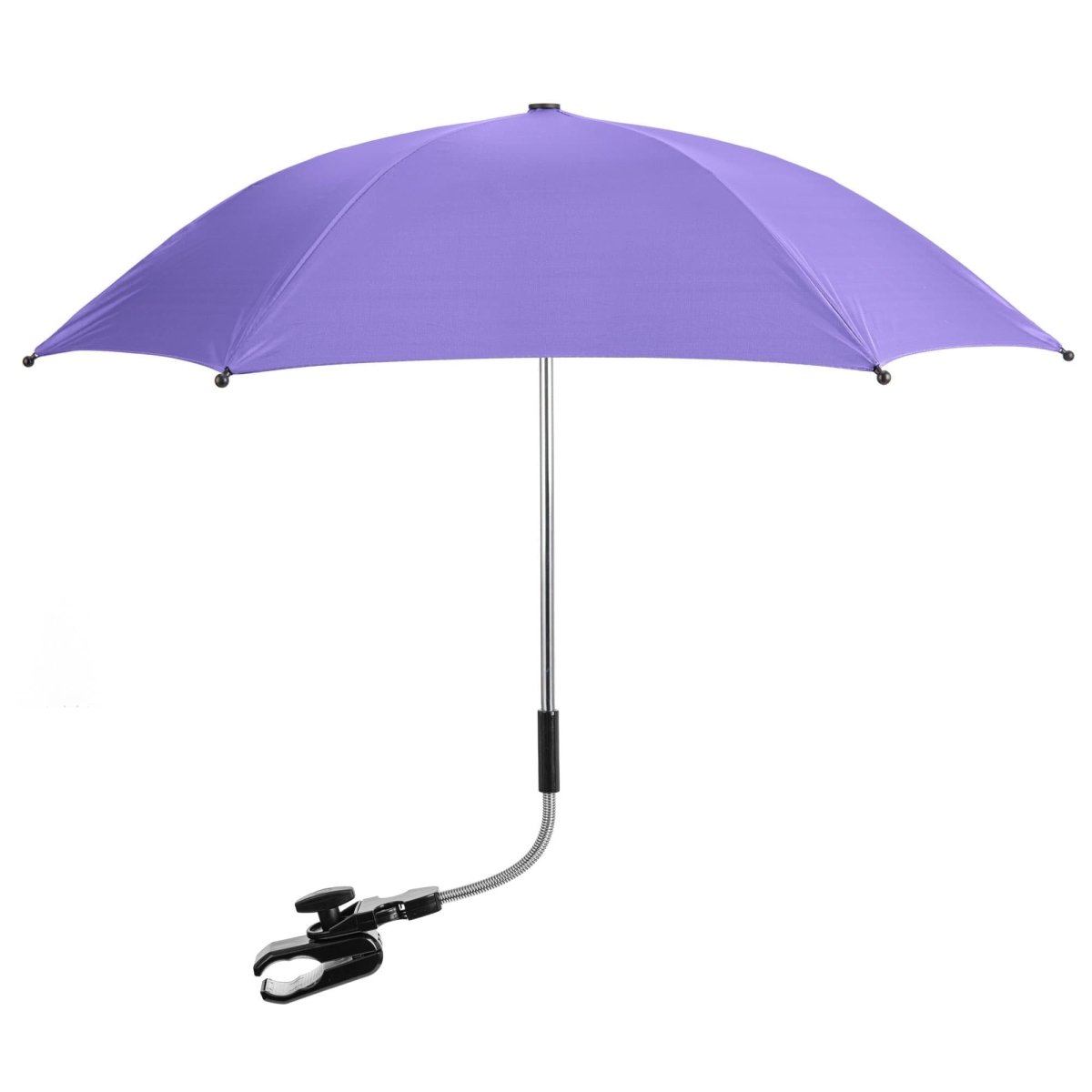 Universal Baby Parasol / Umbrella - Fits All Pushchairs / Prams / Strollers And Buggies - Fits All Models - Purple