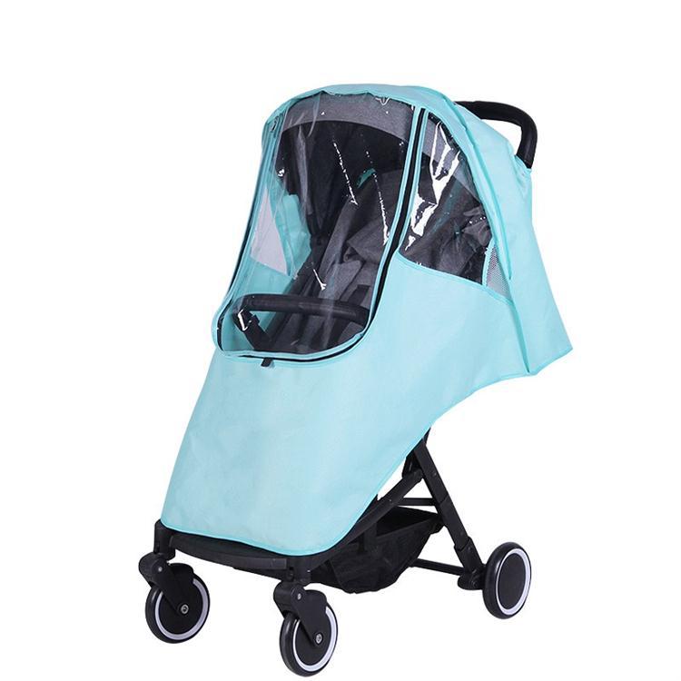 Universal Baby Stroller Cover – Warm & Rainproof - blue - Prams & Strollers