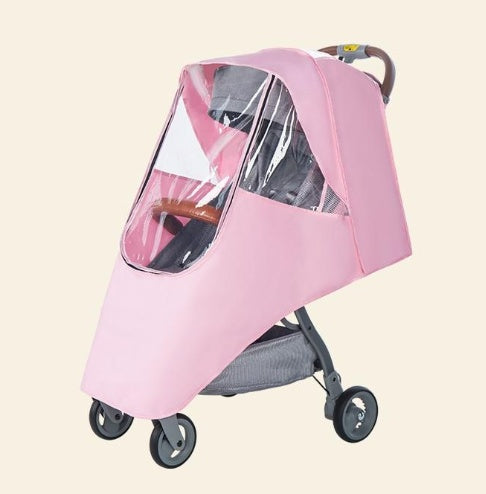 Universal Baby Stroller Cover – Warm & Rainproof - Pink - Prams & Strollers