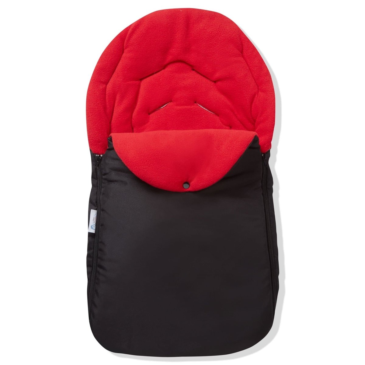 Universal Car Seat Footmuff / Cosy Toes - Fits All 3 And 5 Point Harnesses - Red - Car Seat Footmuff