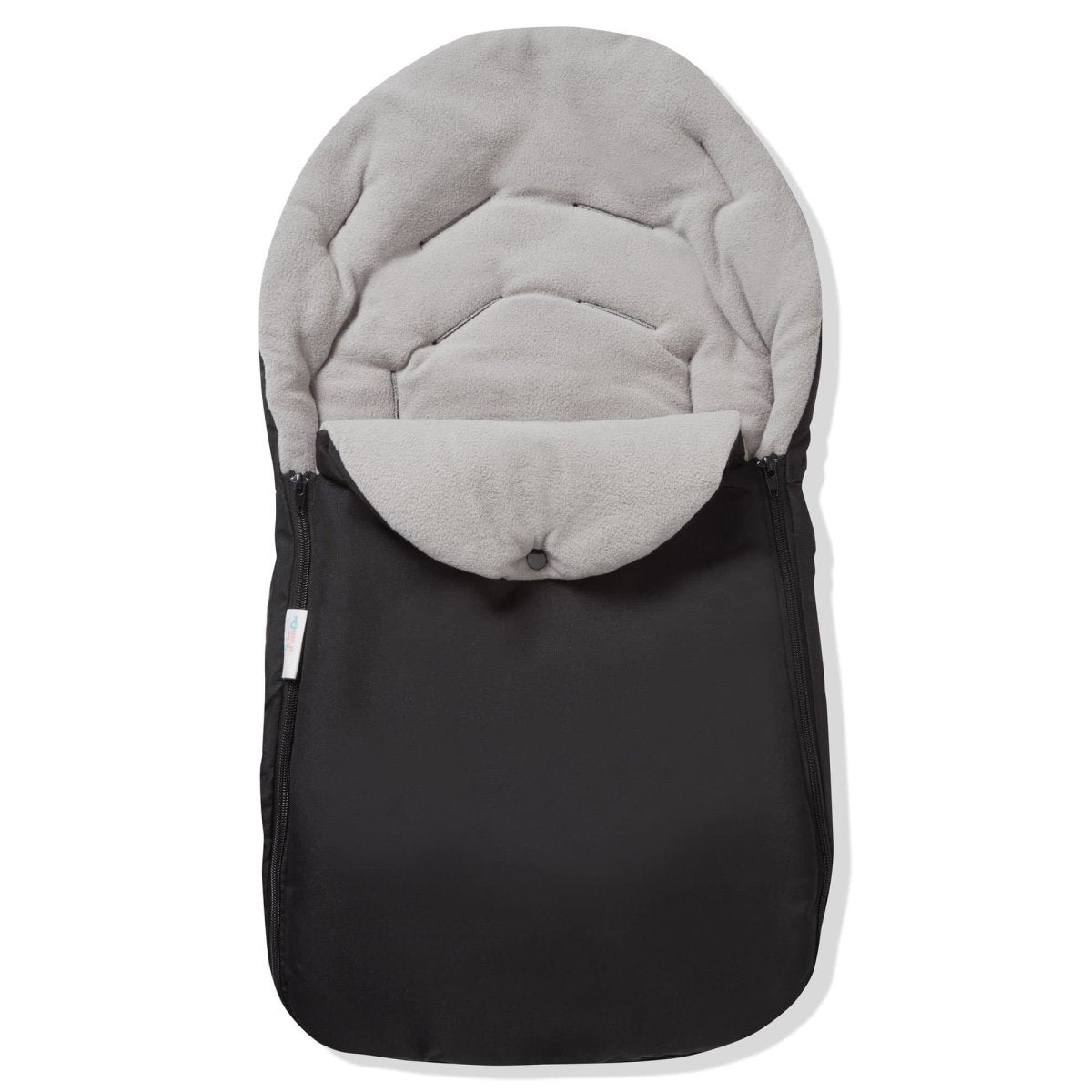 Universal Car Seat Footmuff / Cosy Toes - Fits All 3 And 5 Point Harnesses - Grey - Car Seat Footmuff