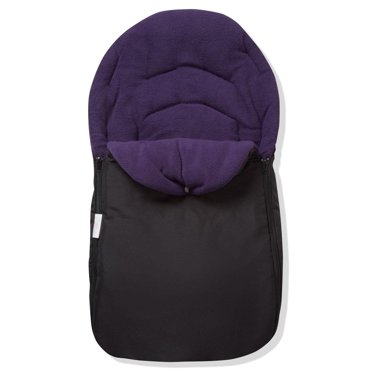 Universal Car Seat Footmuff / Cosy Toes - Fits All 3 And 5 Point Harnesses - Purple - Car Seat Footmuff