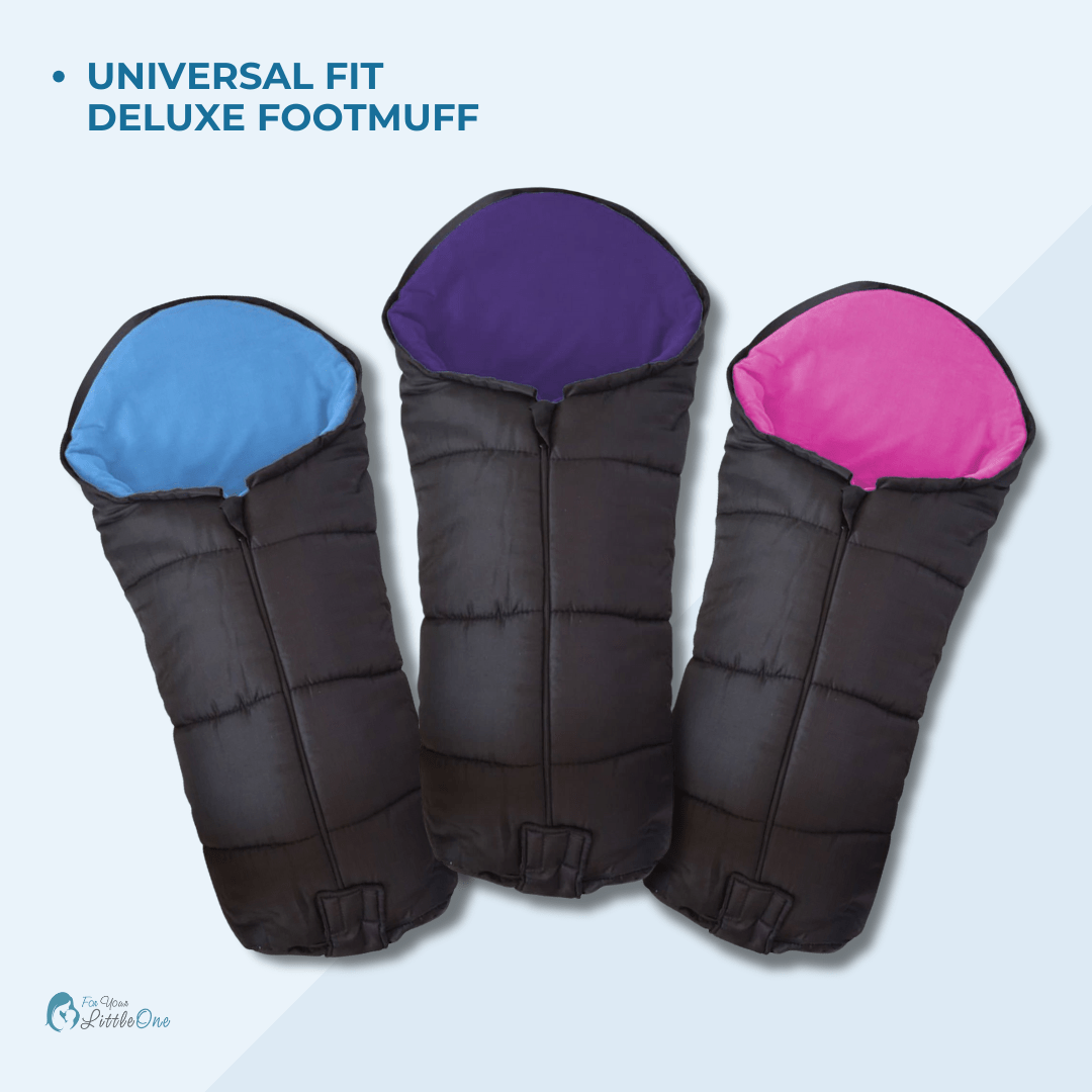 Universal Deluxe Pushchair Footmuff / Cosy Toes - Fits All Pushchairs / Prams And Buggies - Deluxe Footmuff