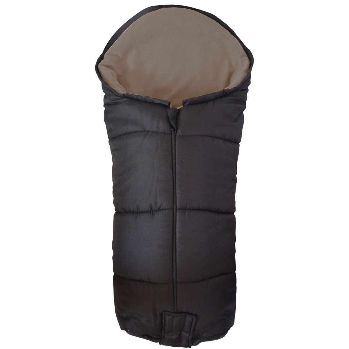 Universal Deluxe Pushchair Footmuff / Cosy Toes - Fits All Pushchairs / Prams And Buggies - Brown / Fits All Models