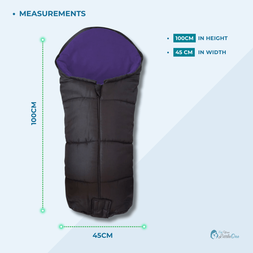 Universal Deluxe Pushchair Footmuff / Cosy Toes - Fits All Pushchairs / Prams And Buggies - Deluxe Footmuff