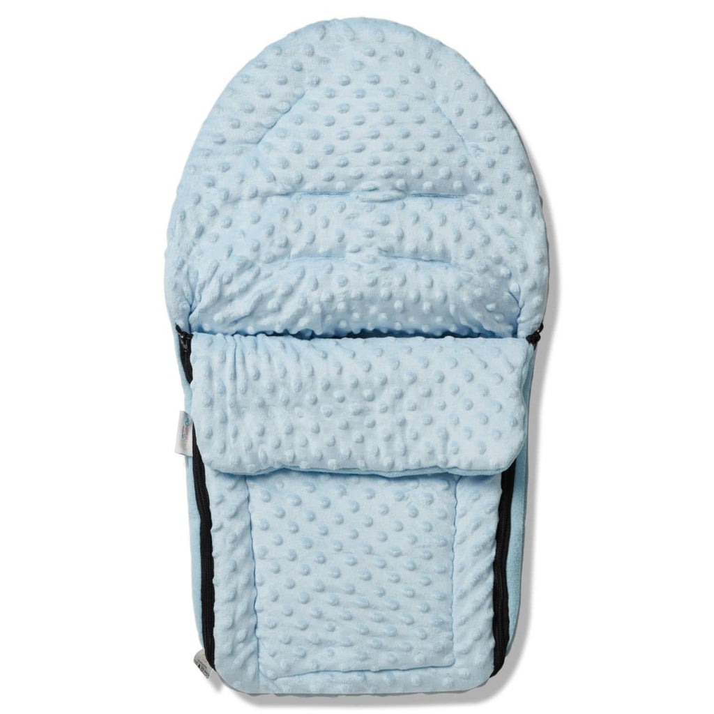 Universal Dimple Car Seat Footmuff / Cosy Toes - Fits All 3 And 5 Point Harnesses - Dimple Car Seat Footmuff